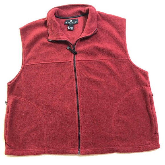 Consensus Men’s Red Vest - Picture 2 of 4